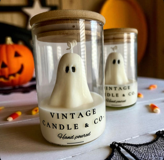 White cute ghost