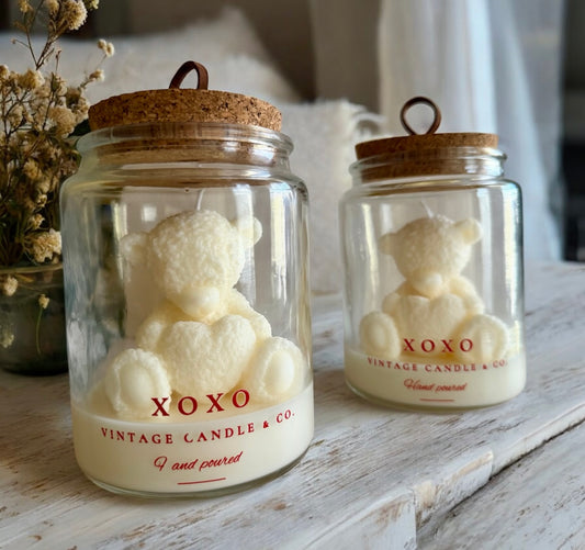 Teddy bear with a heart