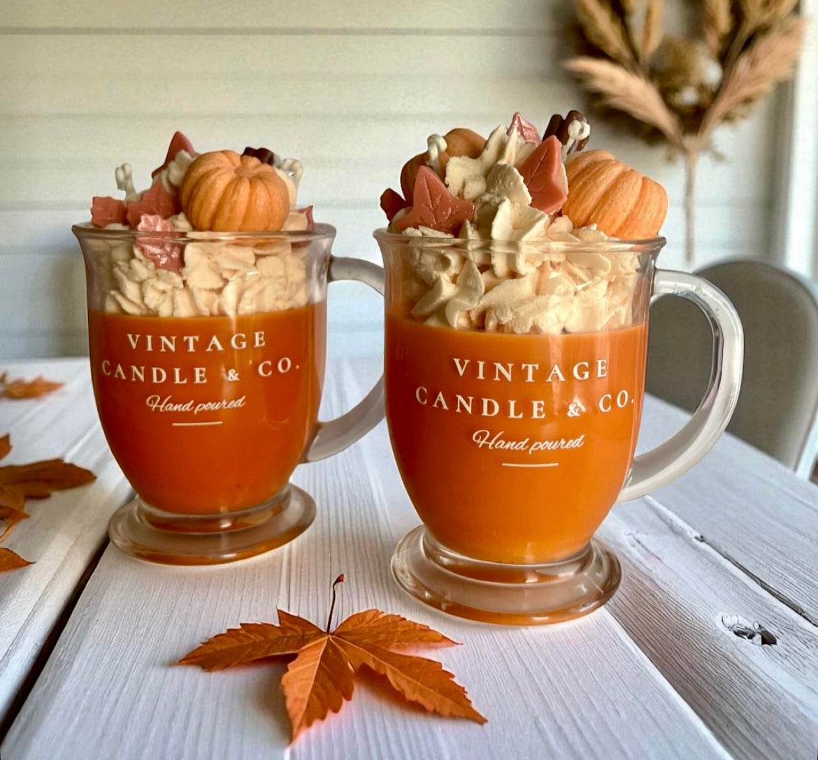 Pumpkin Chai with Whipped Cream
