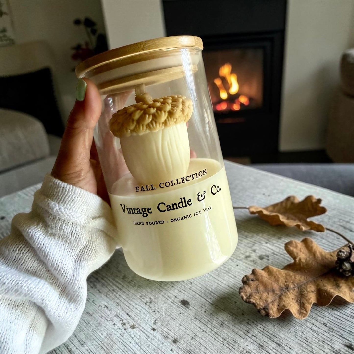 Acorn in a jar
