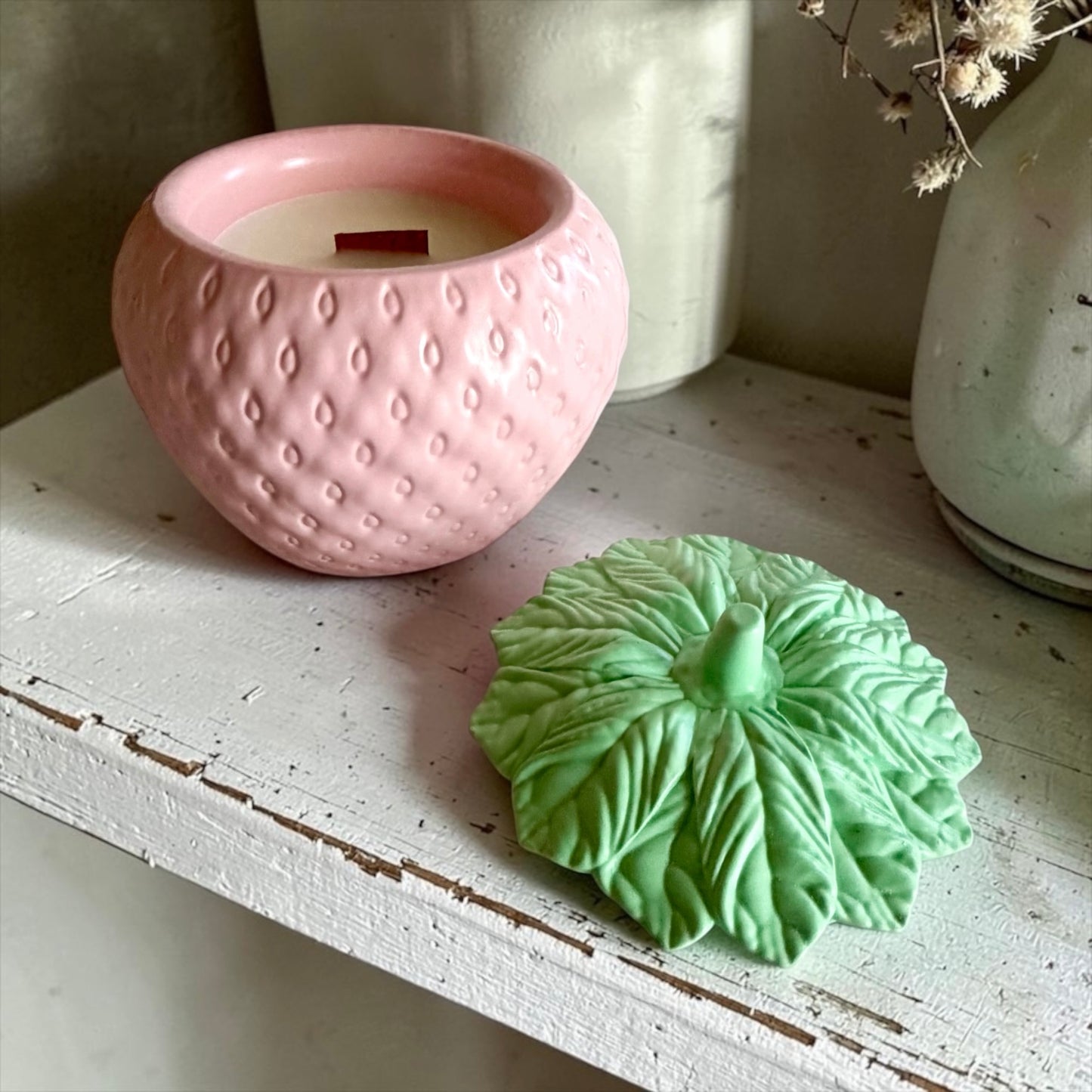 Strawberry with lid