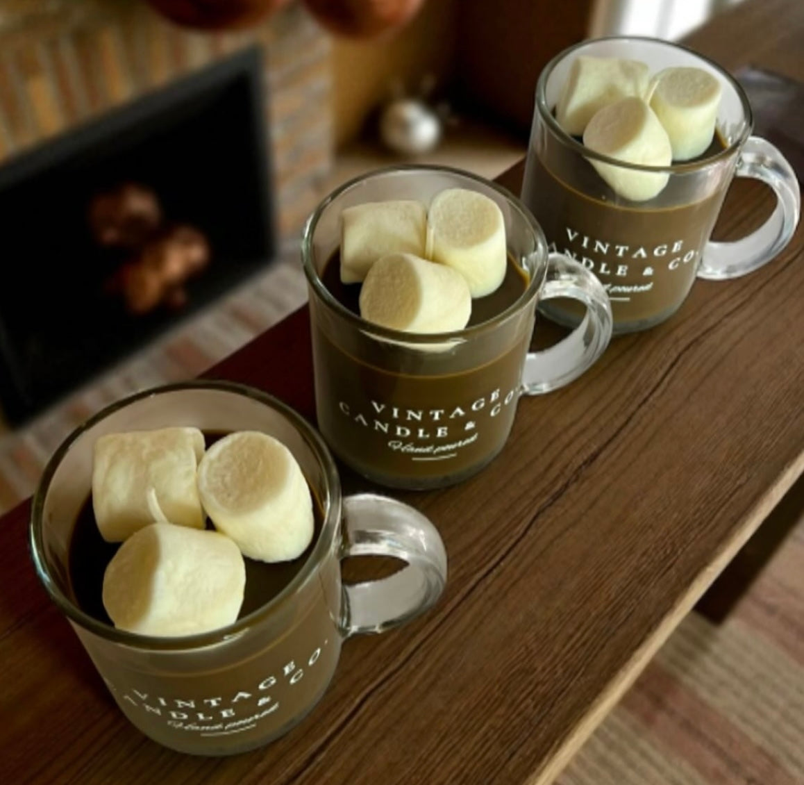 Hot cocoa and marshmallows
