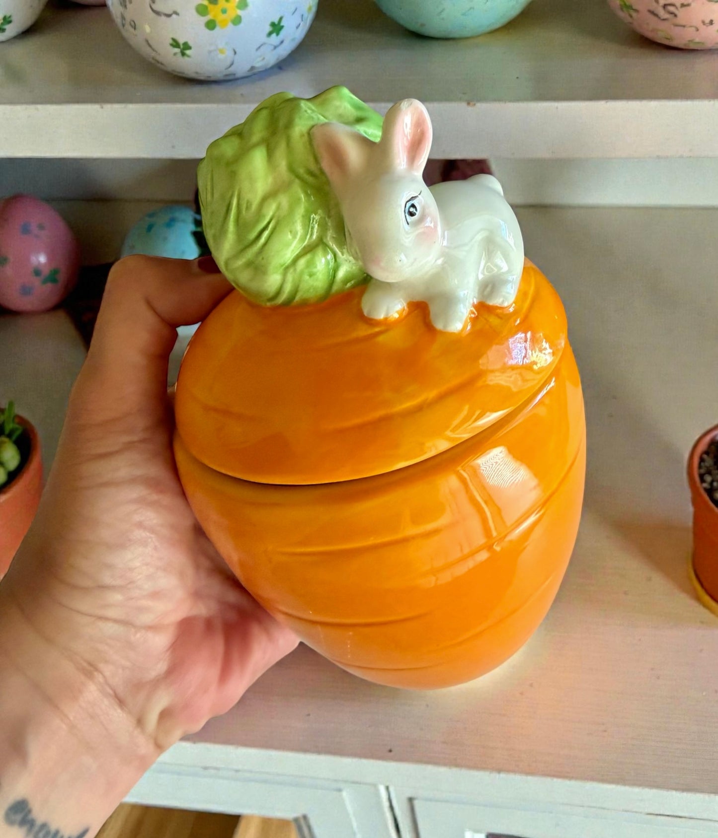 Carrot with lid