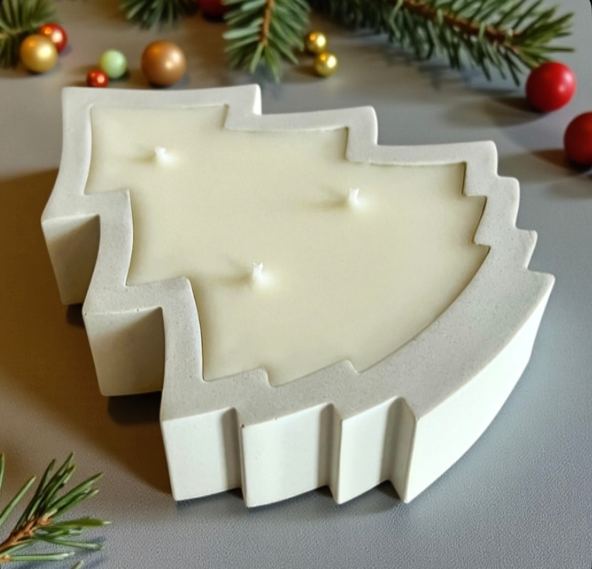 White Christmas Tree