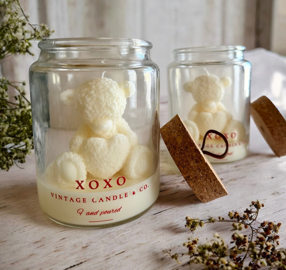 Teddy bear with a heart