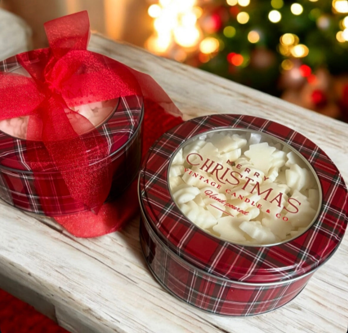 Christmas trees wax melts set