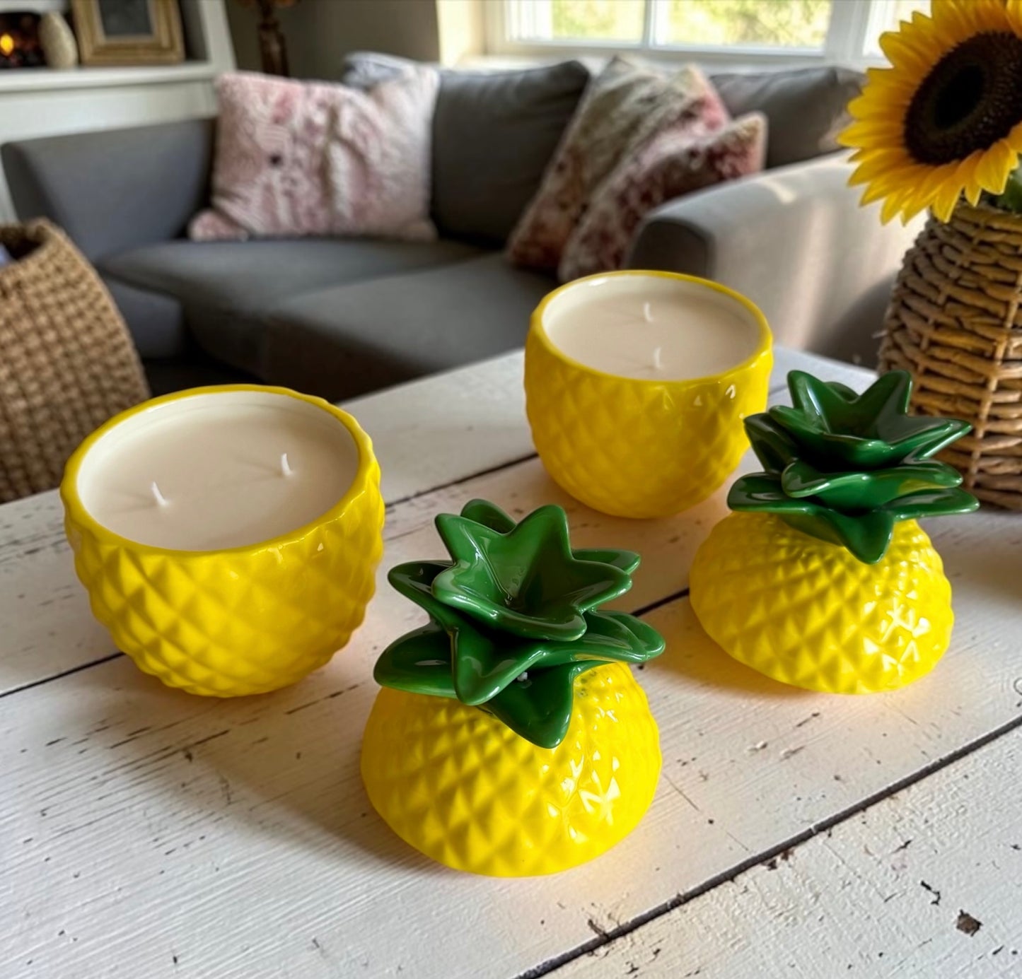 Pineapple with lid