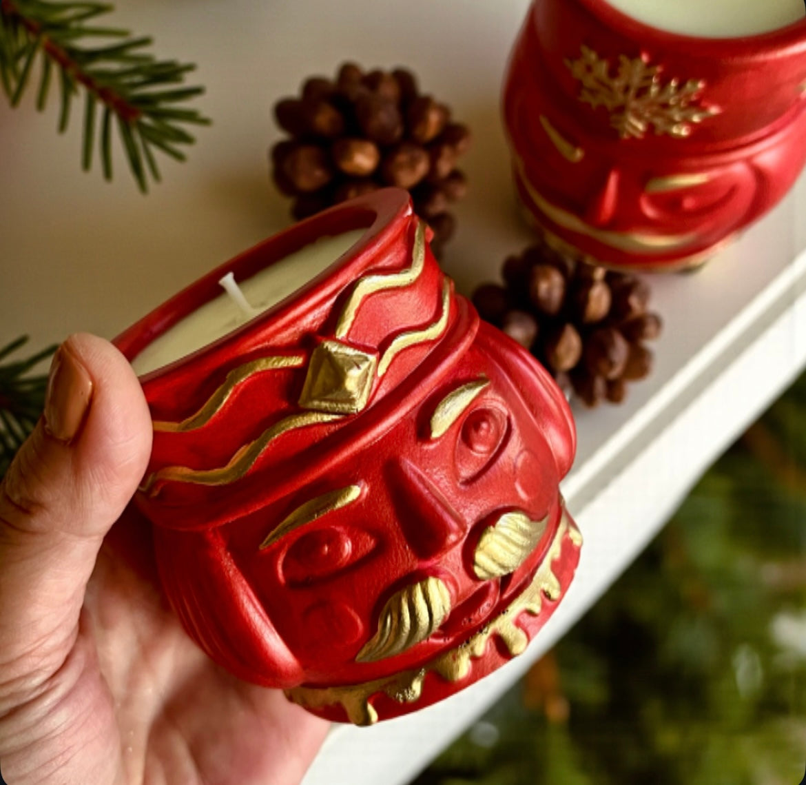 Red & Gold nutcracker (small)
