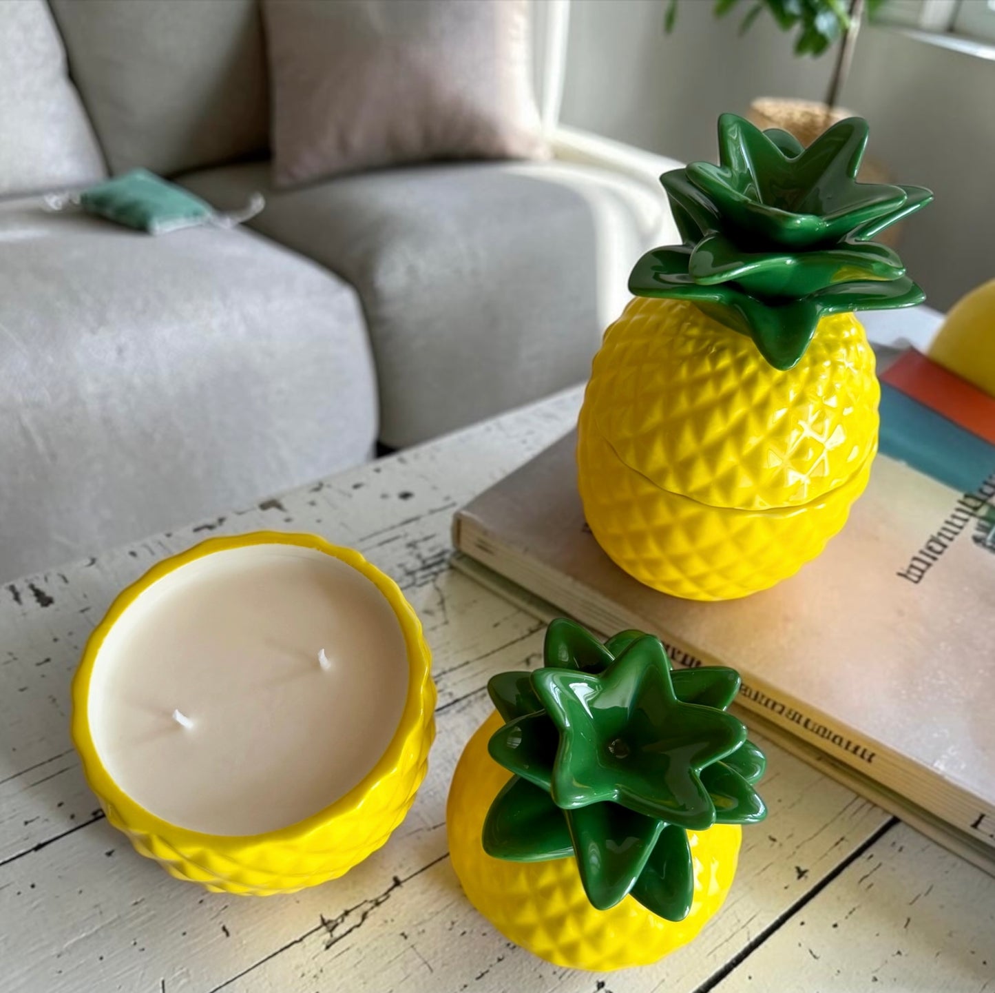 Pineapple with lid