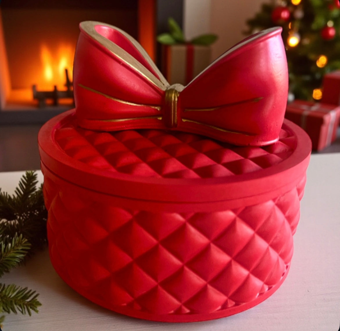 Christmas edition Bow Candle