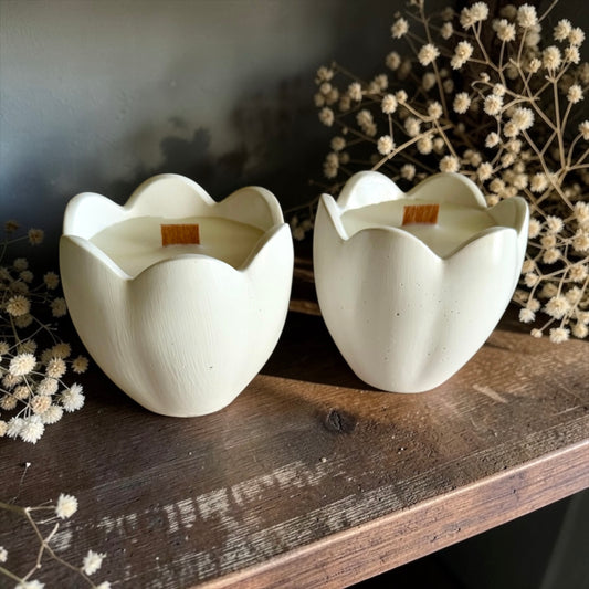 Spring flower set (2 candles)