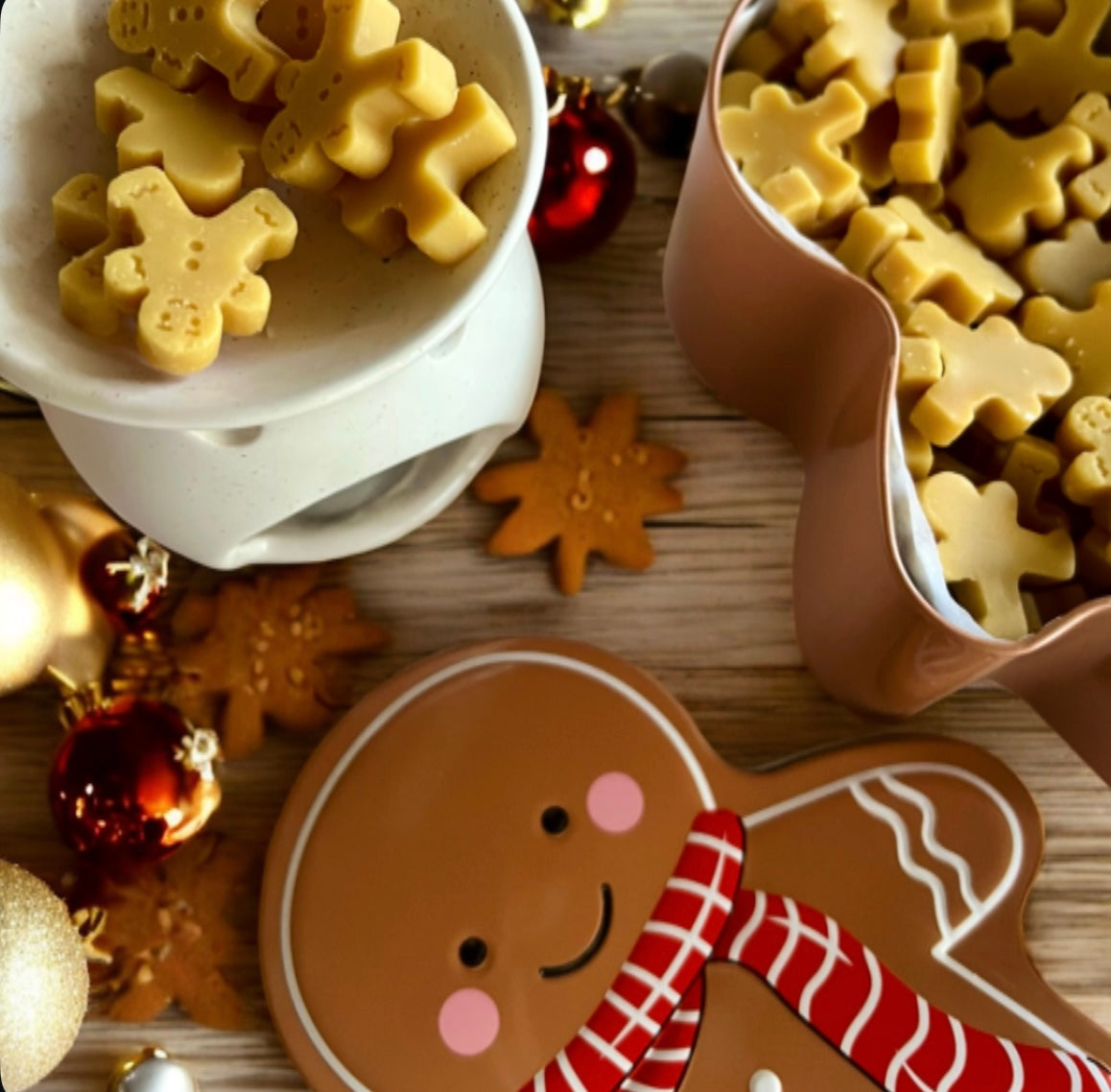 Gingerbread wax melts set