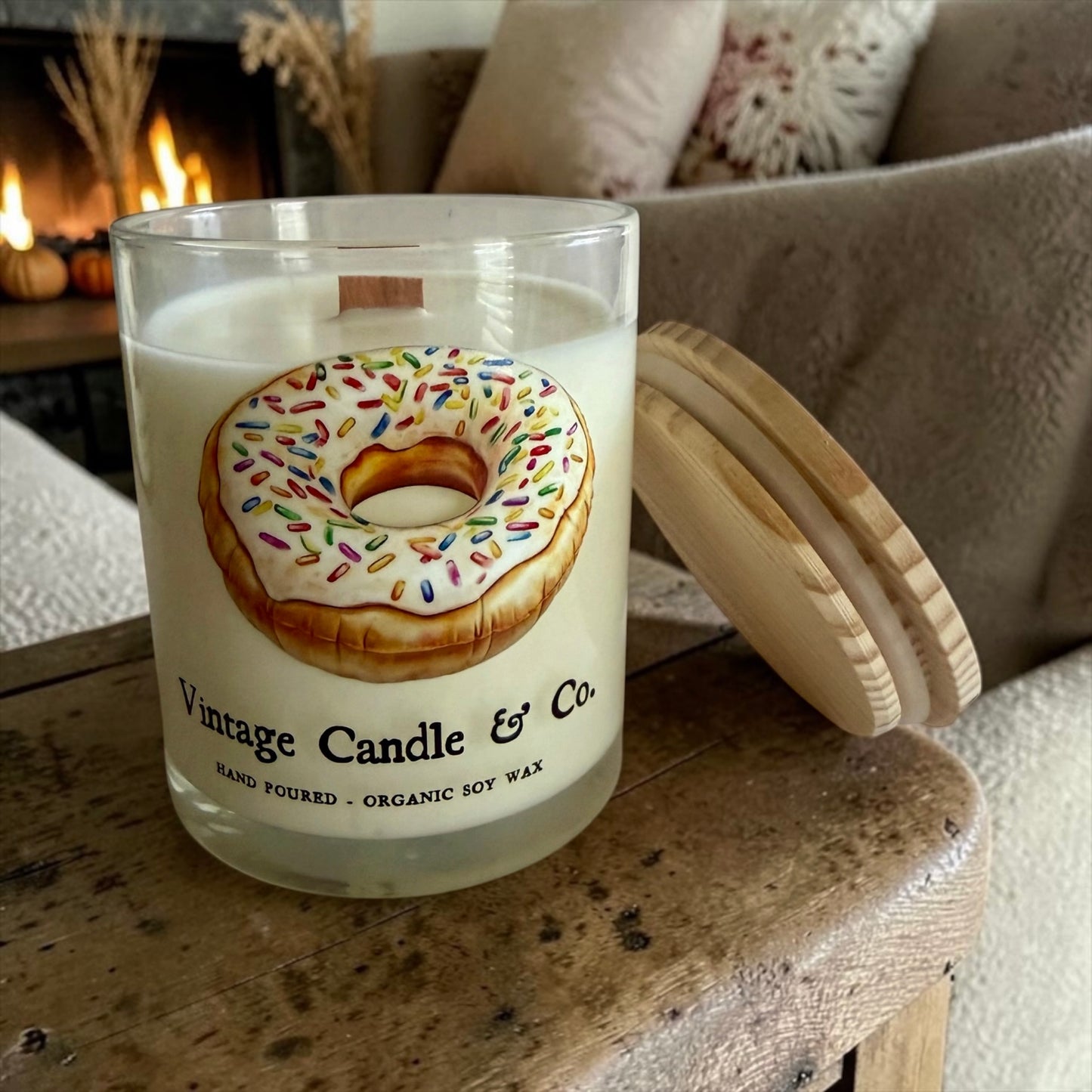 Donuts candles
