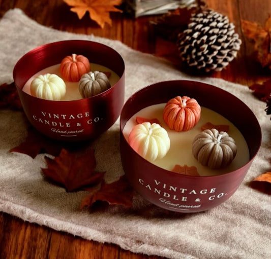 Three little pumpkins