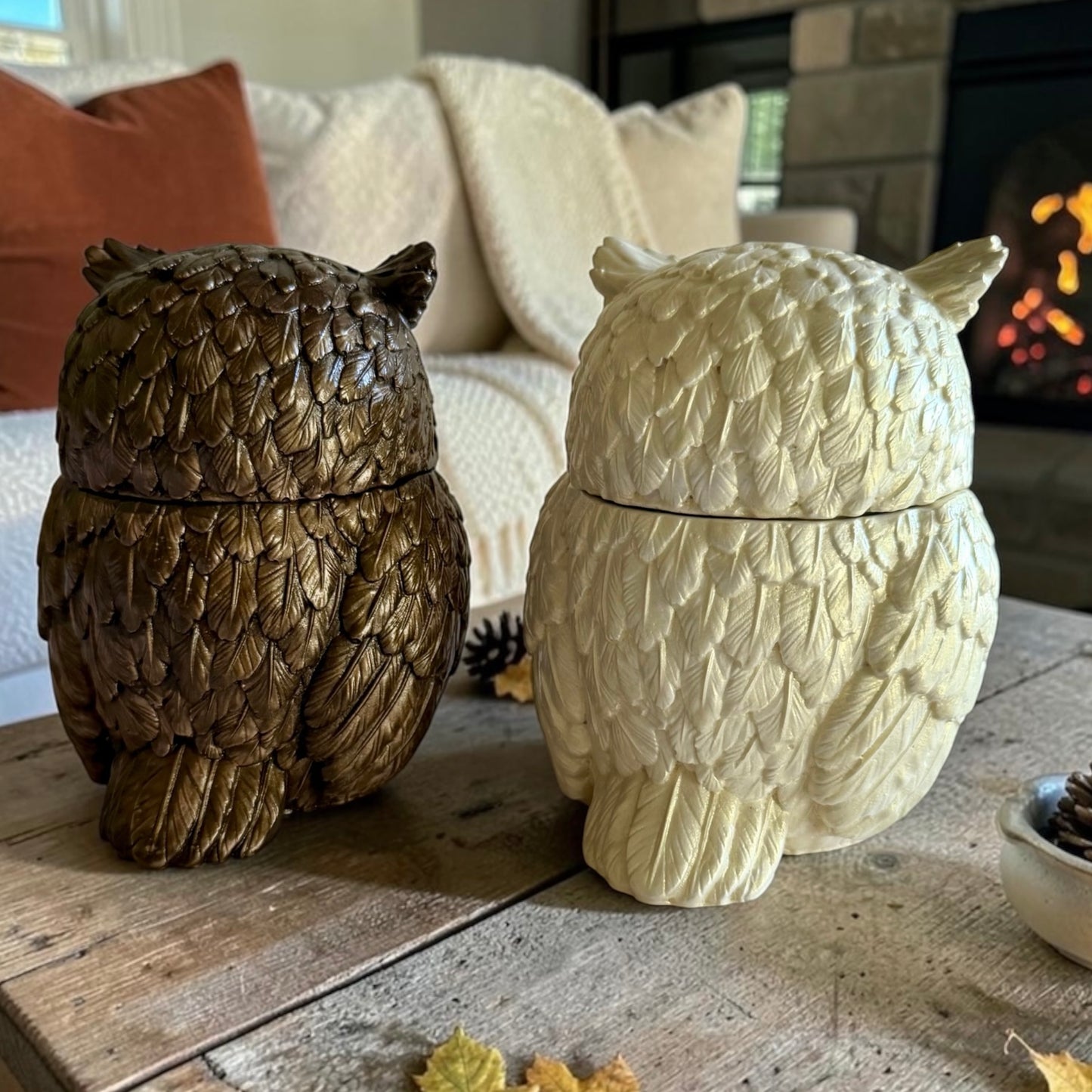 Owl with lid