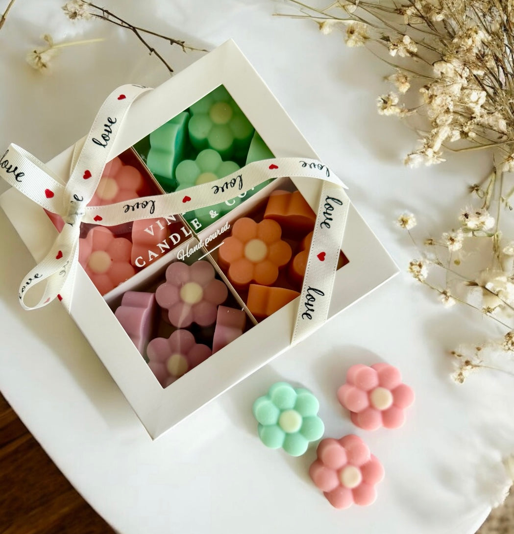Flower wax melts