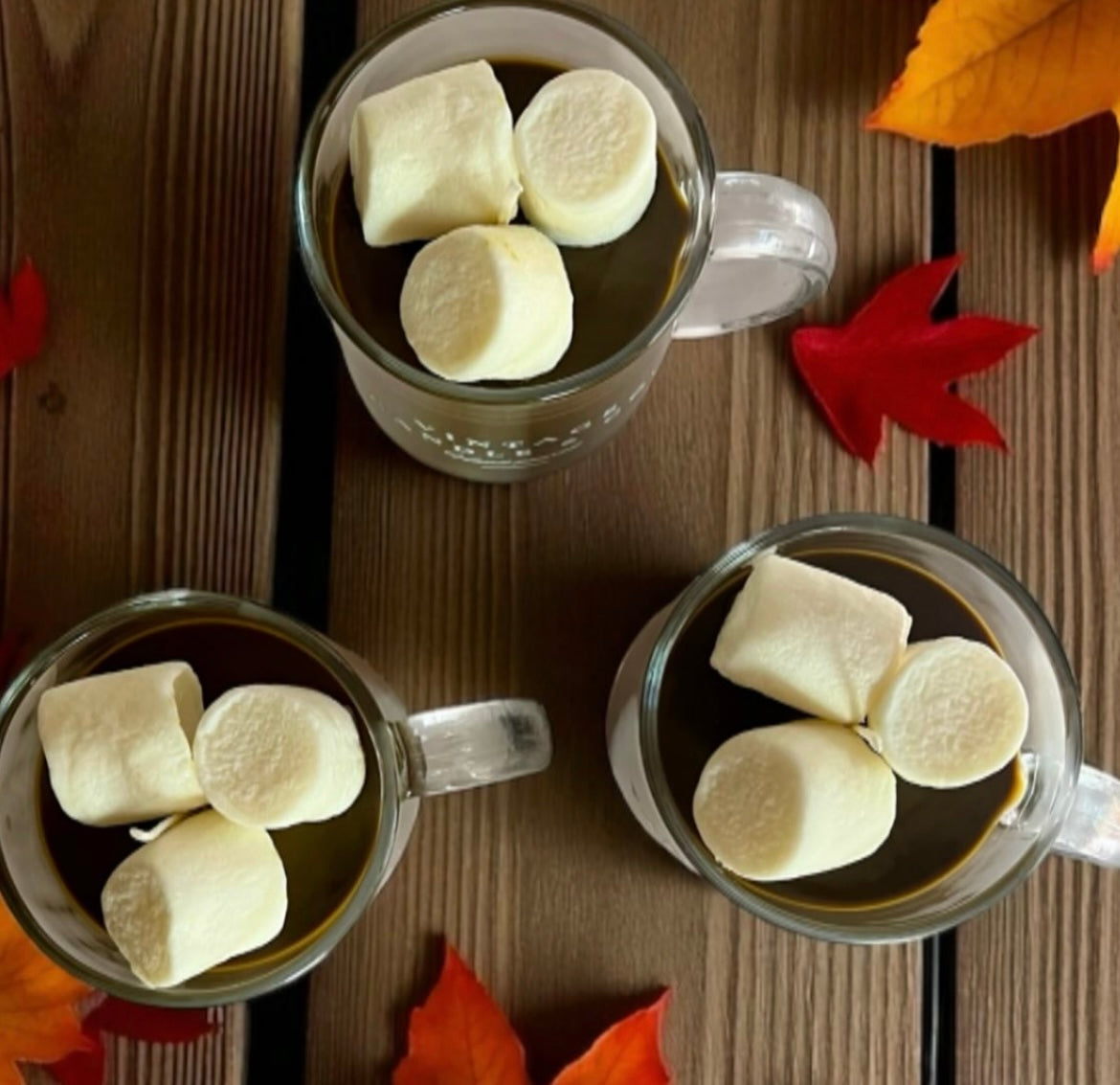 Hot cocoa and marshmallows