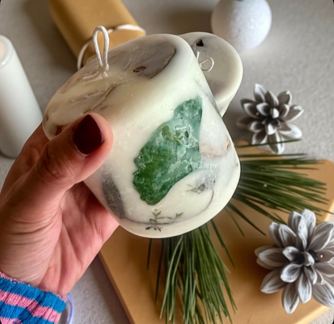 Christmas spa day set