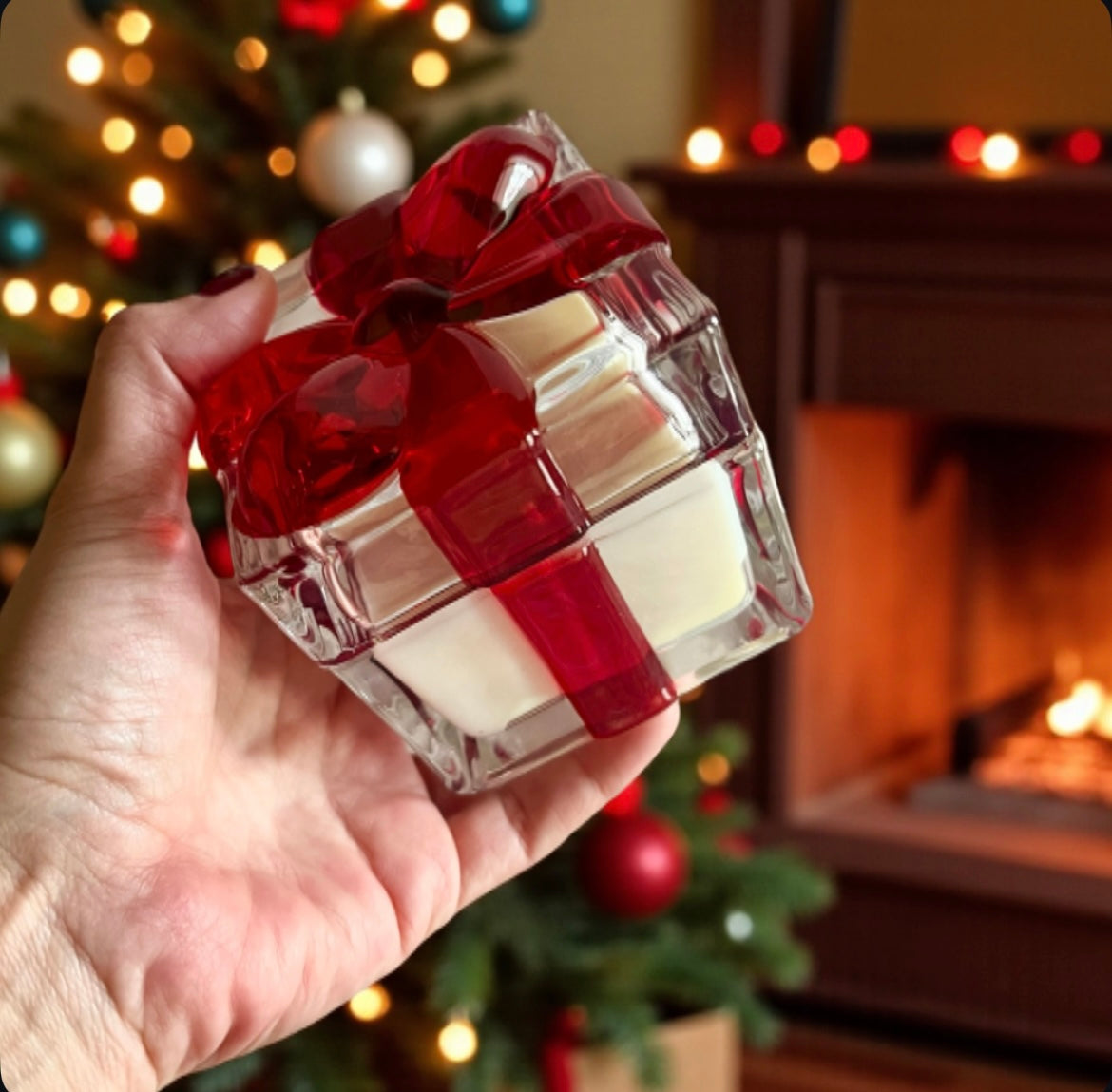 Christmas gift candle