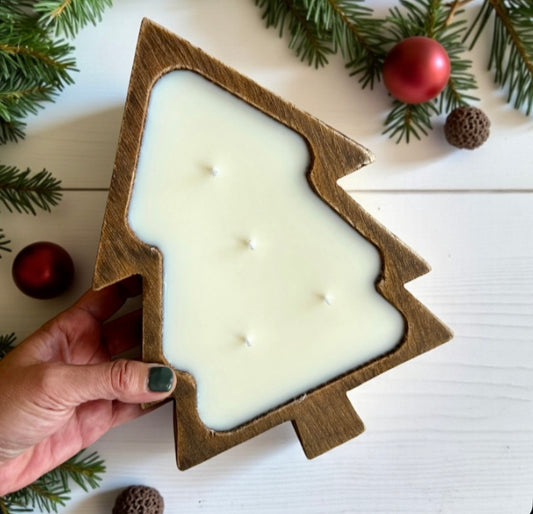 Wooden Christmas tree