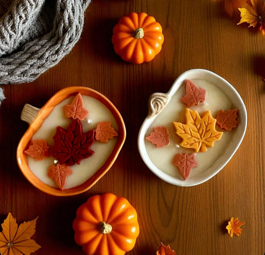 Pumpkin shaped duo