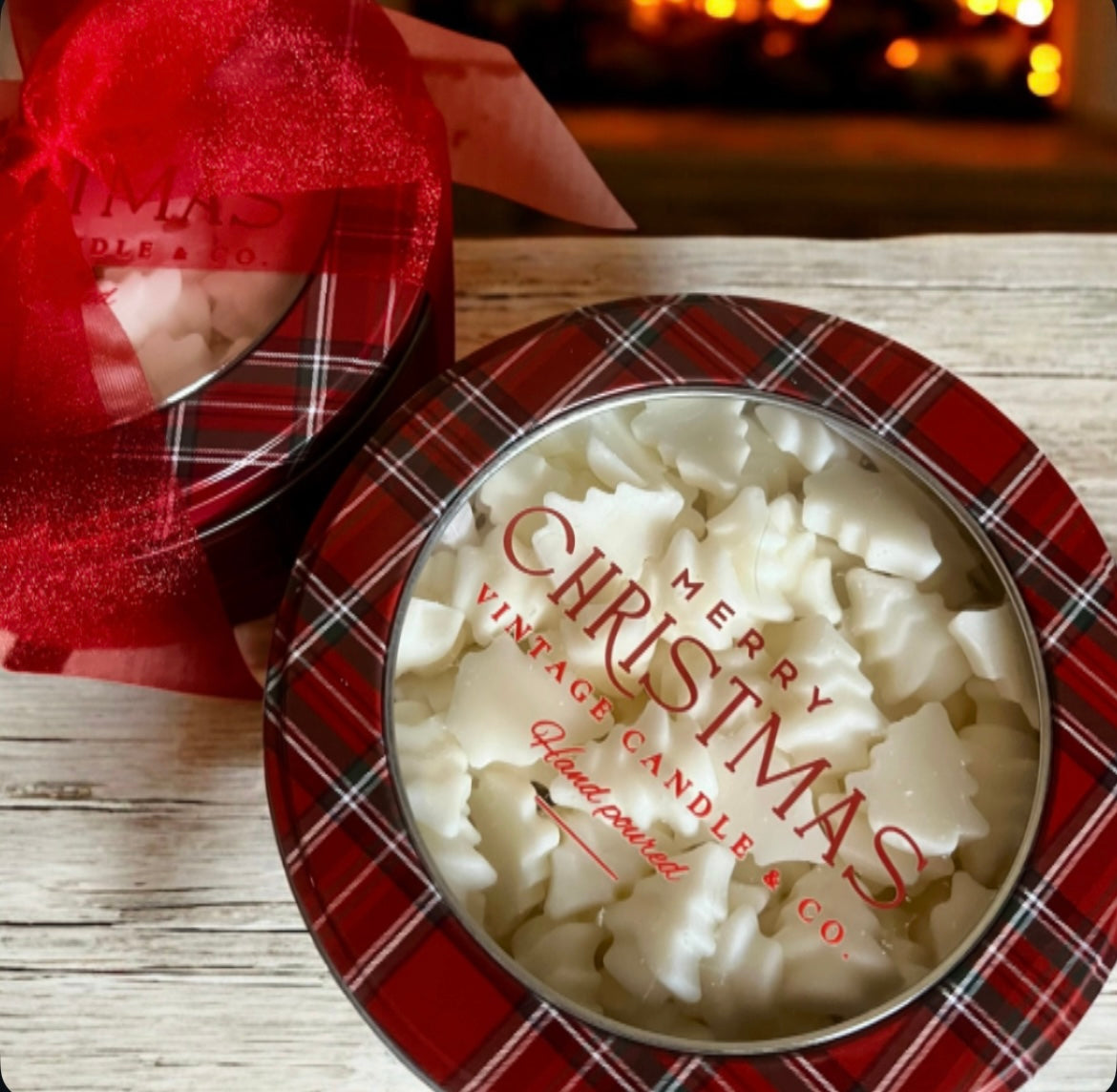 Christmas trees wax melts set