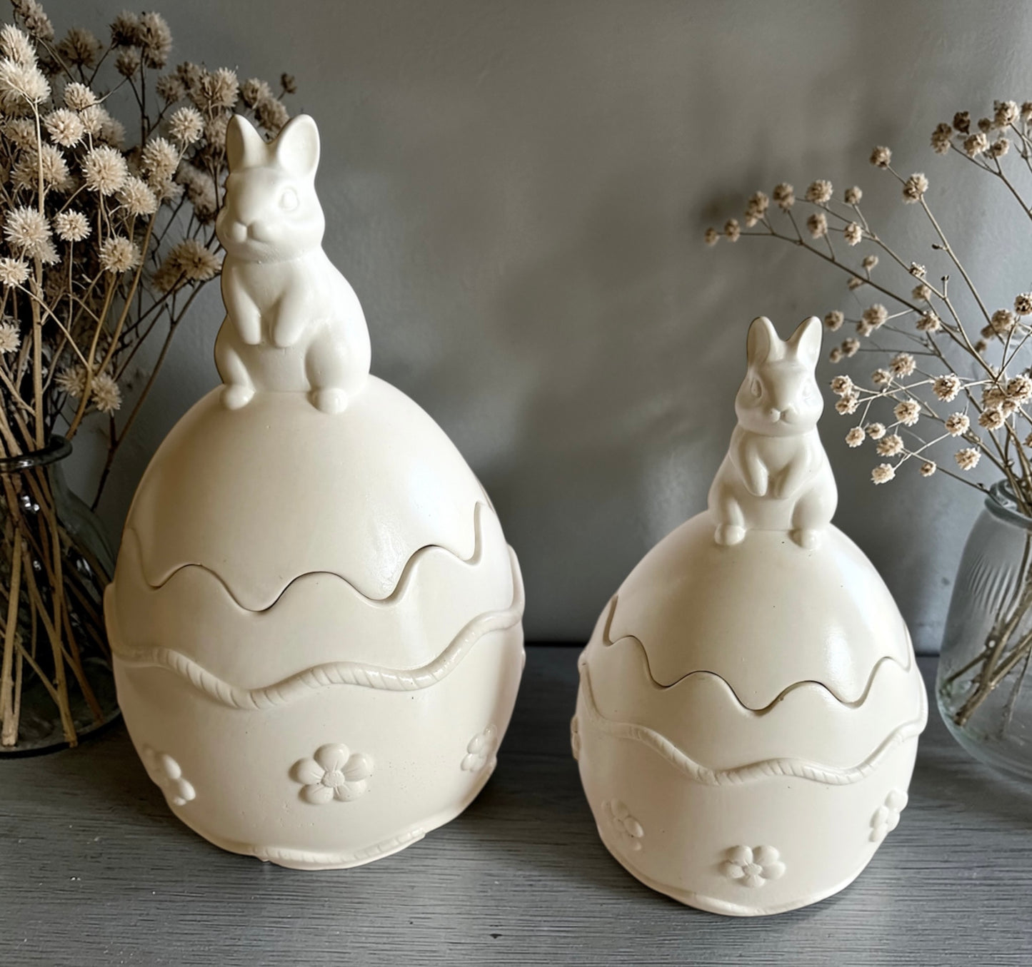 Easter Egg Bunny with Lid large (7 Oz.)