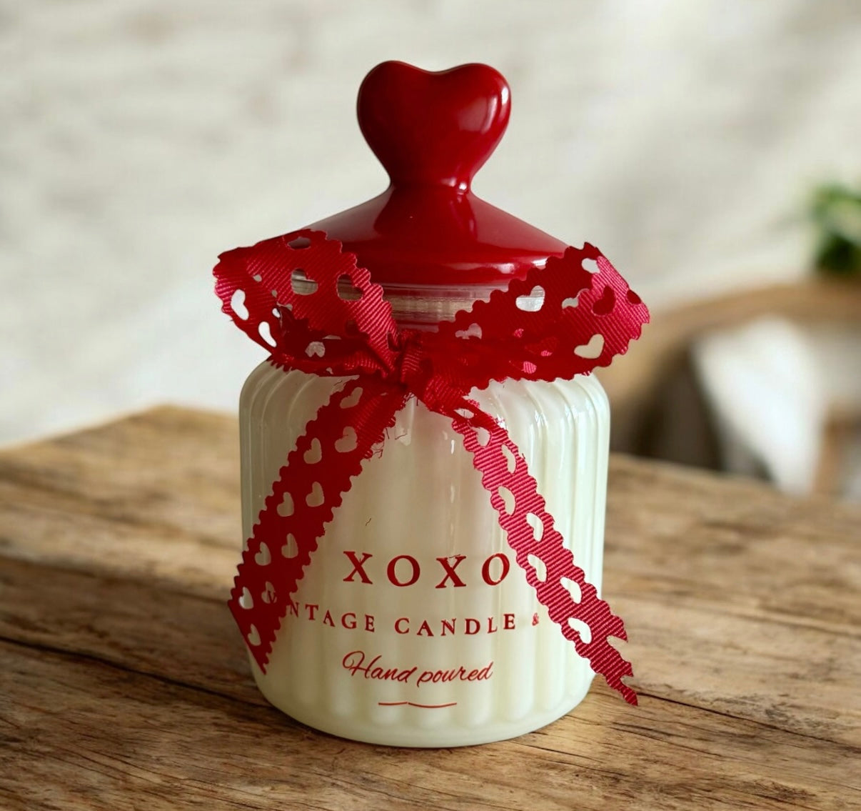 Heart candle