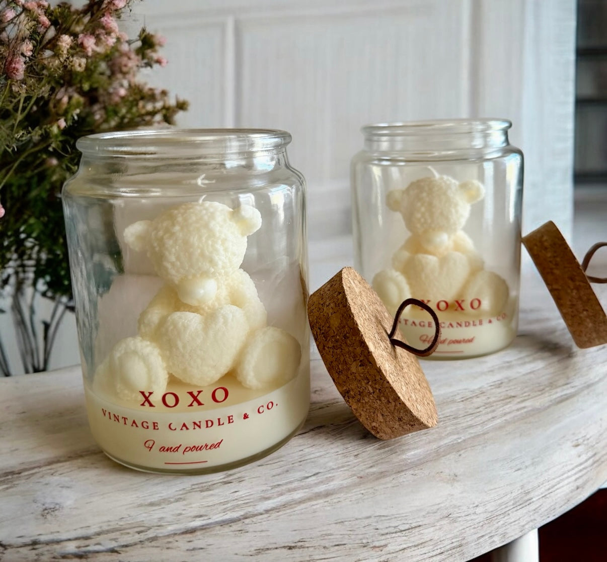 Teddy bear with a heart