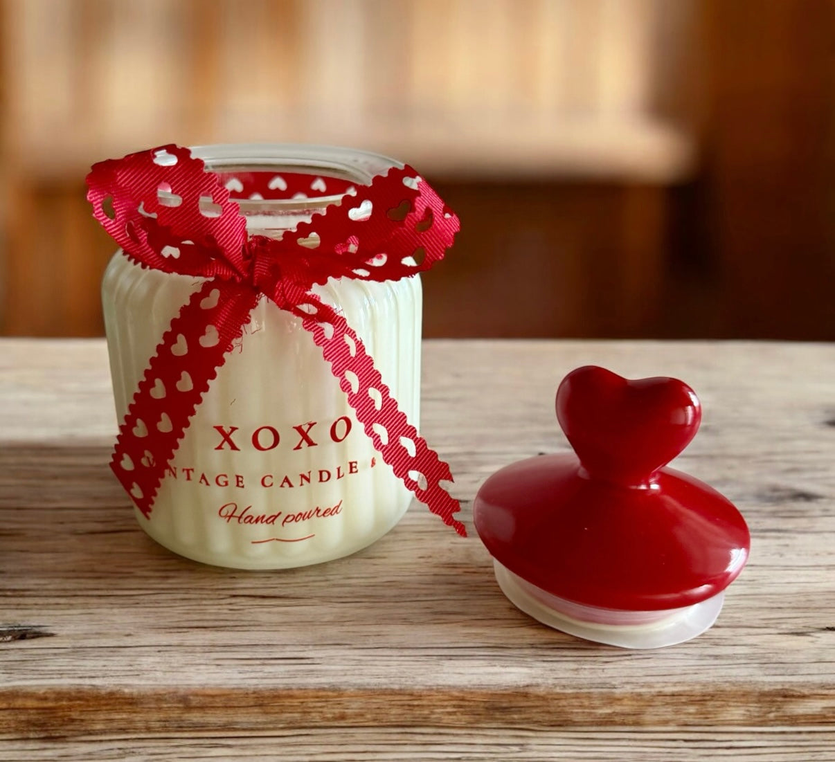 Heart candle