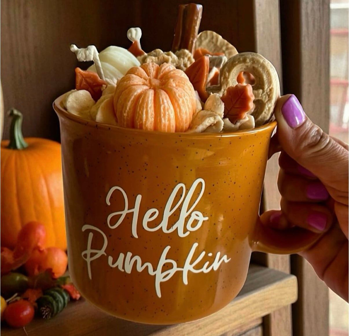 Hot spice pumpkin