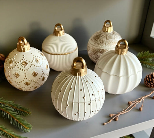 Christmas ornament with lid (price per candle)