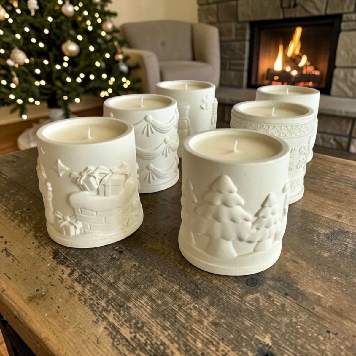 Christmas candle