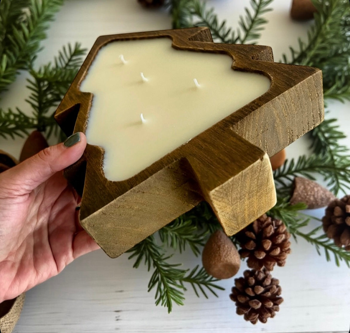 Wooden Christmas tree