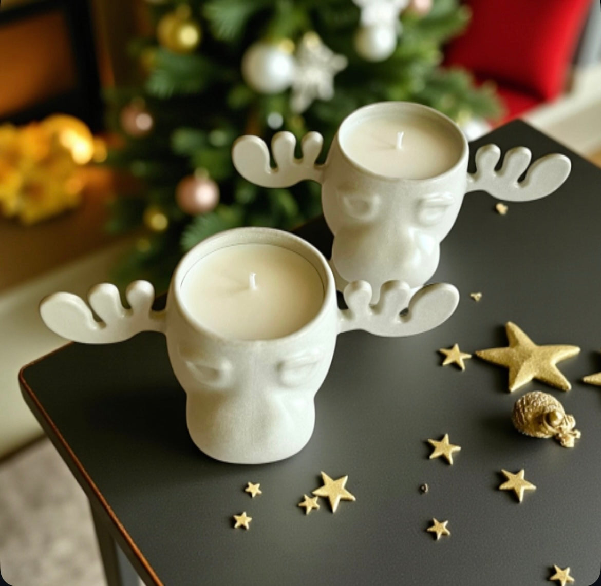 Ceramic reindeer