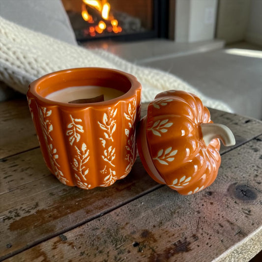 Timeless pumpkin with lid