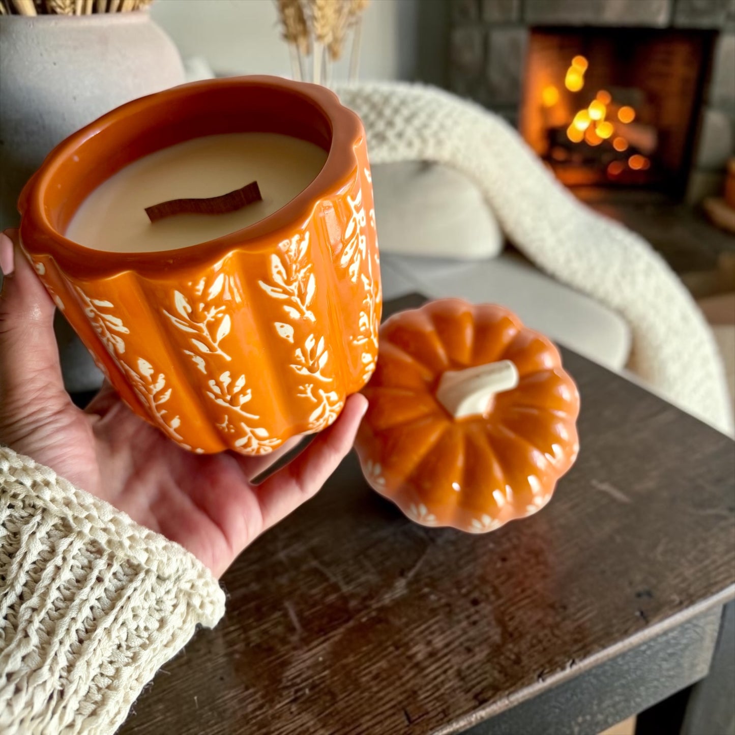 Timeless pumpkin with lid