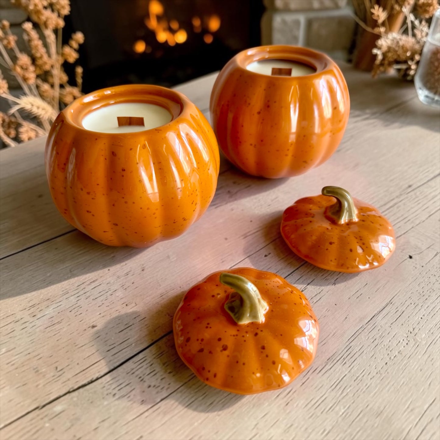 Round pumpkin with lid