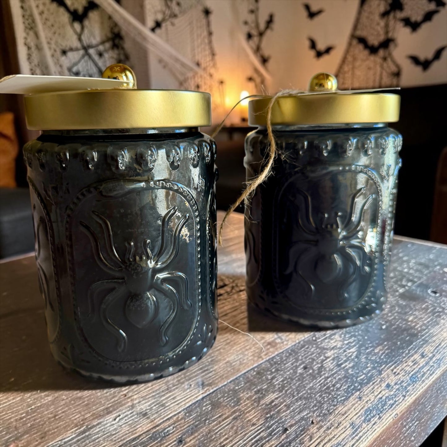 Spider candle