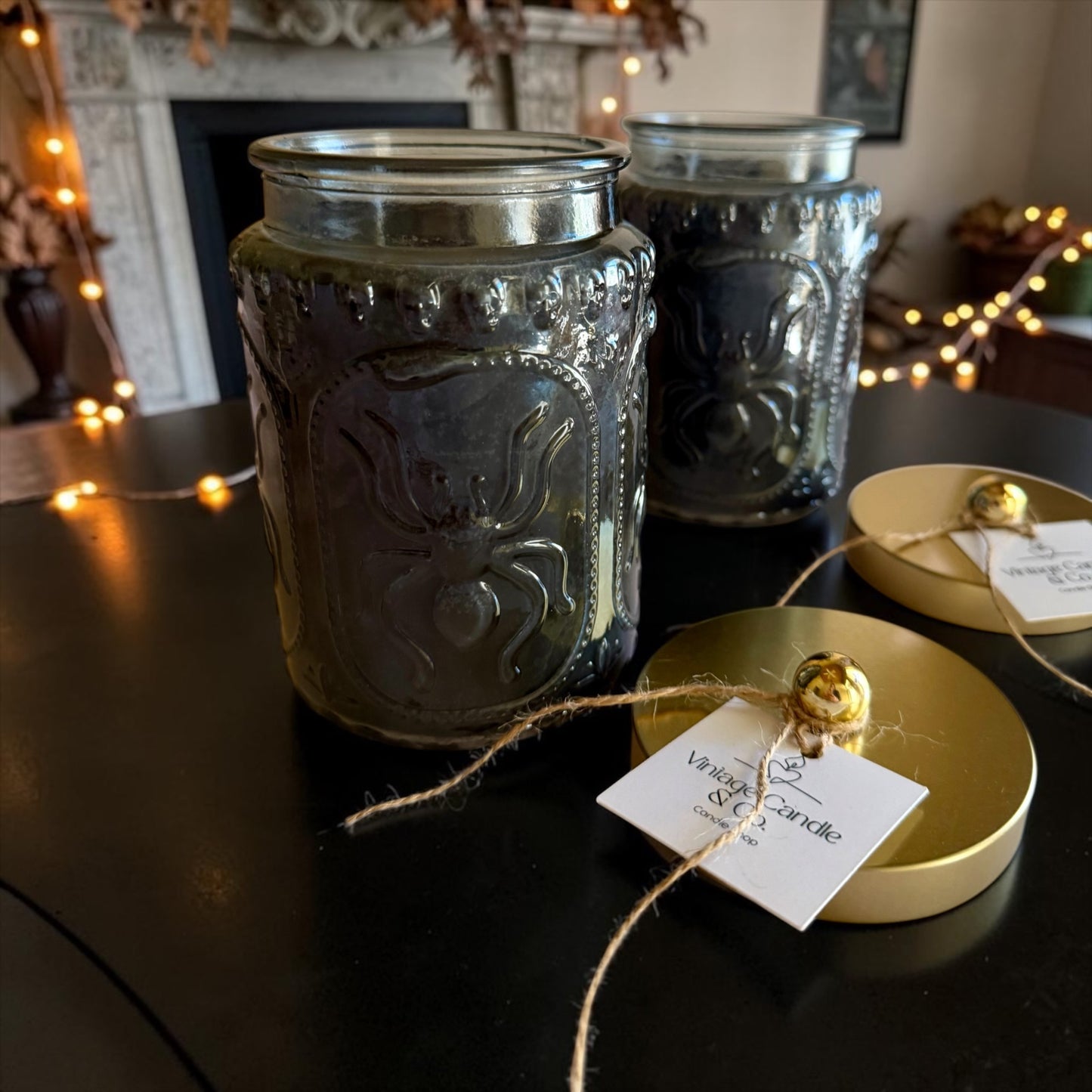 Spider candle