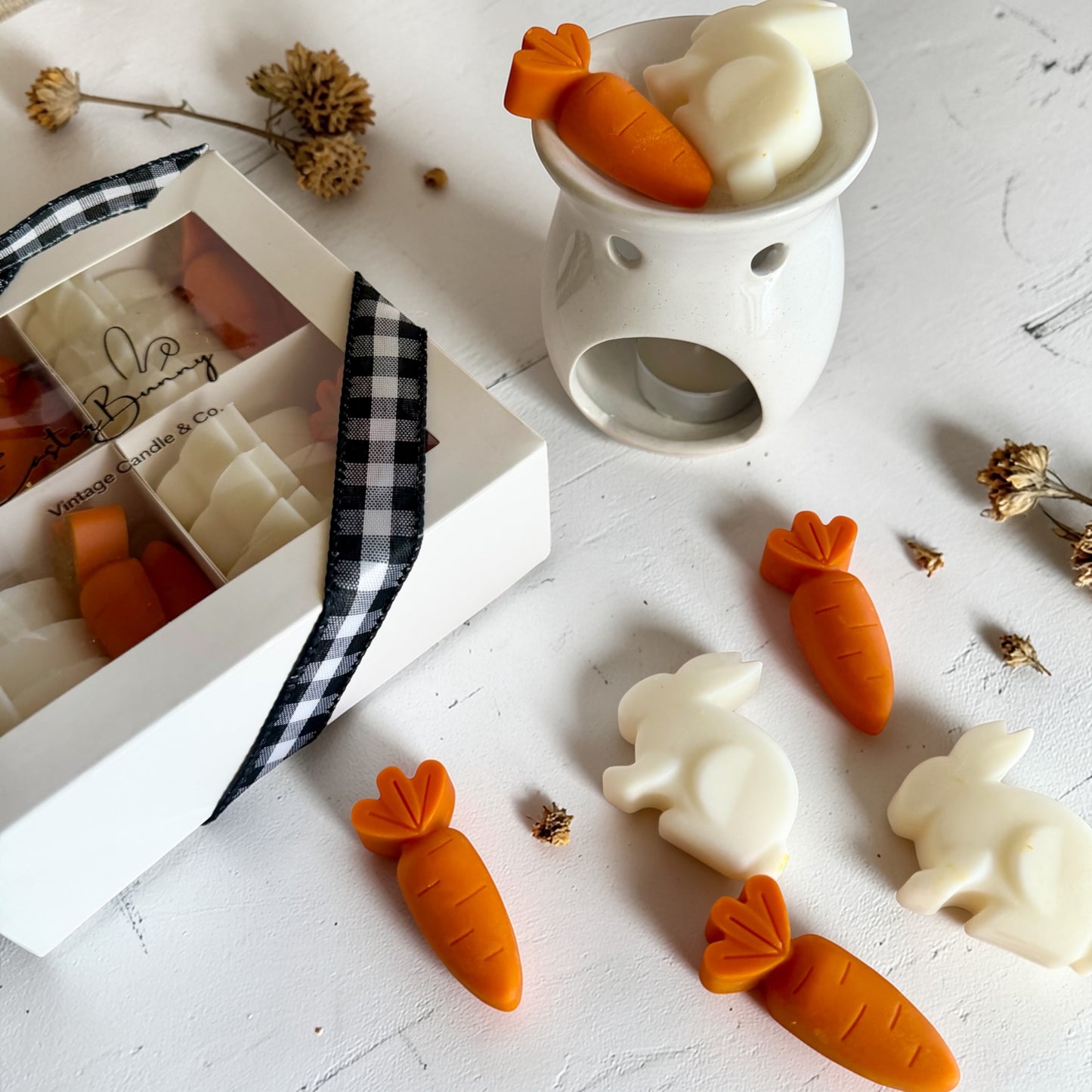 Carrots and Easter bunny wax melts