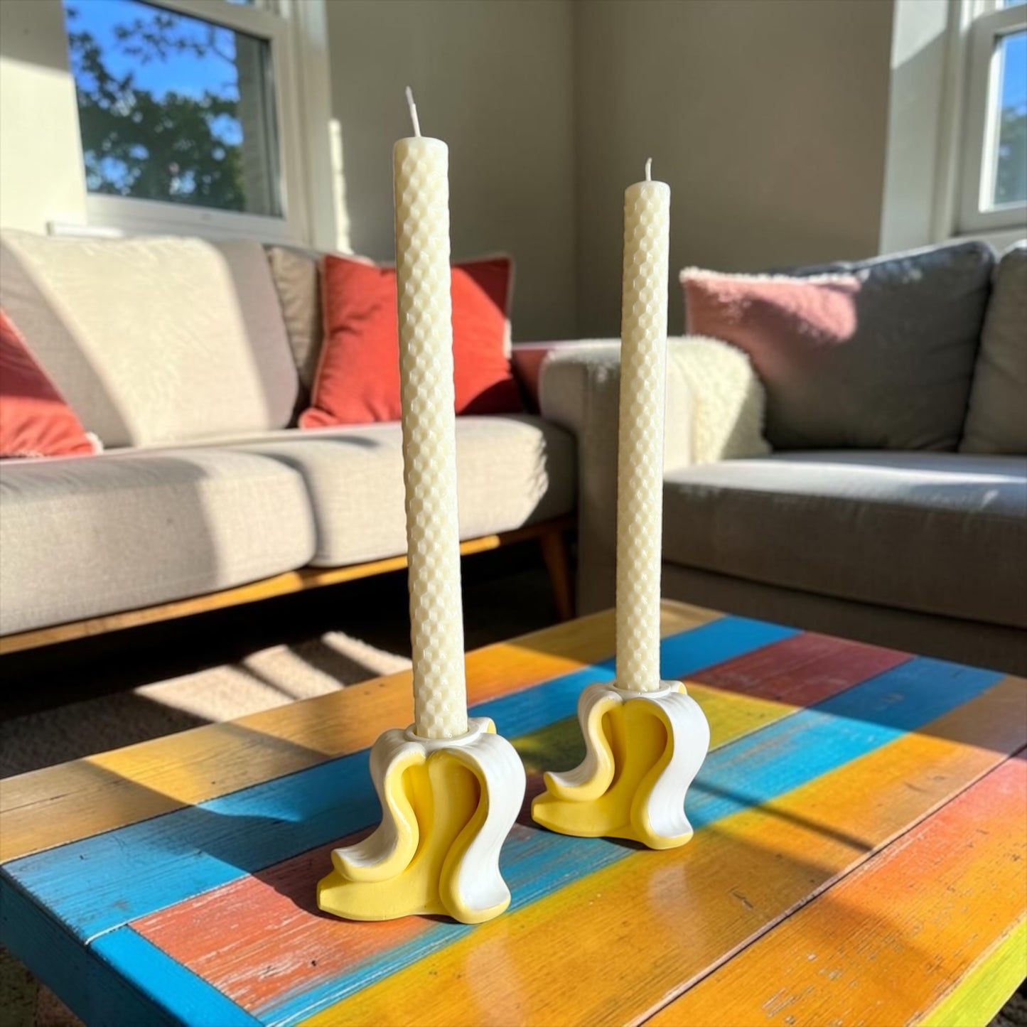 Banana candle set
