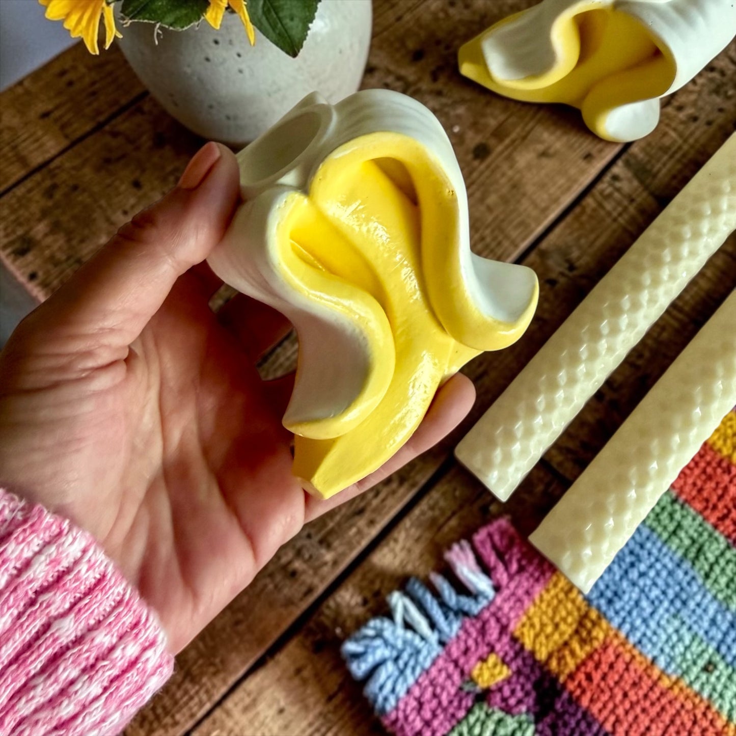 Banana candle set