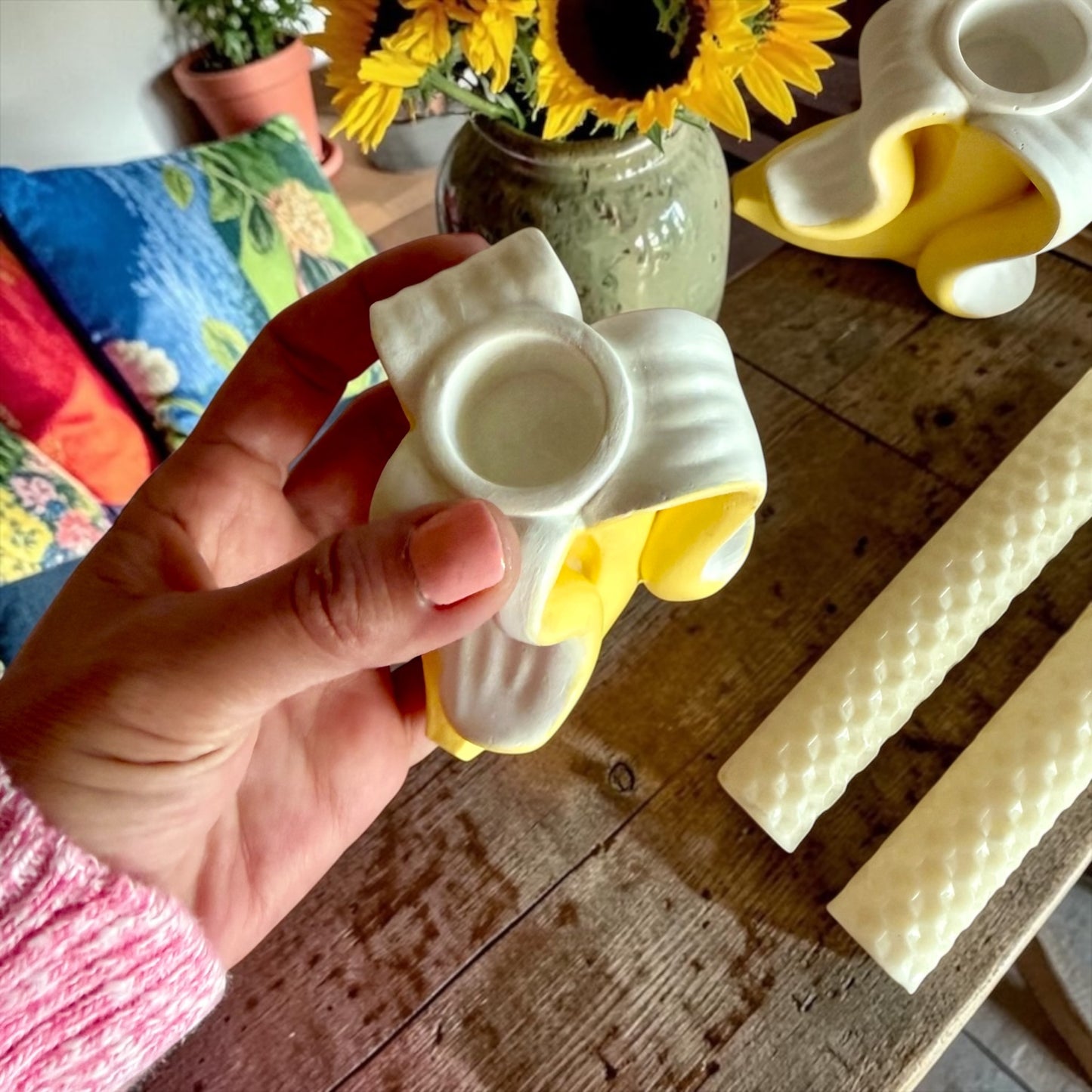 Banana candle set