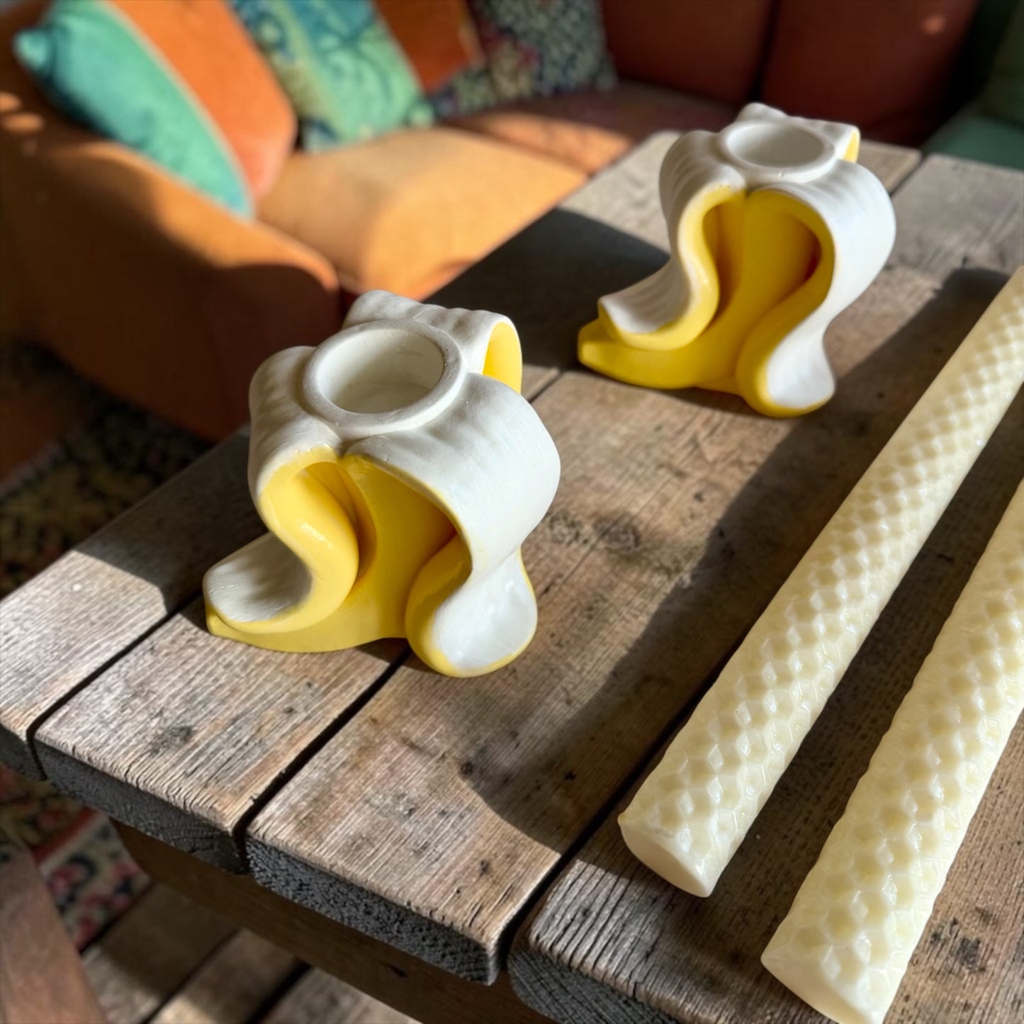 Banana candle set