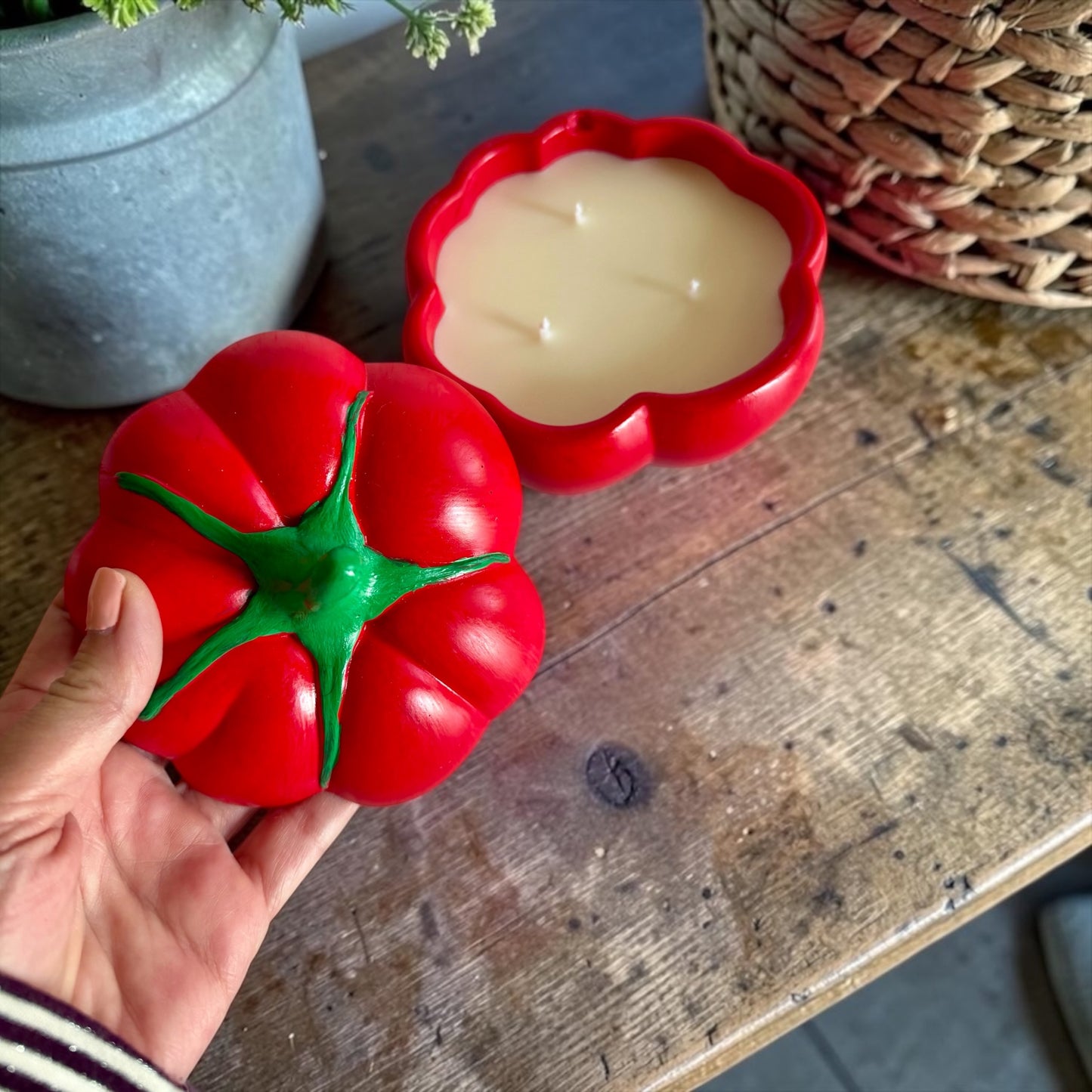 Tomato with lid (large size)