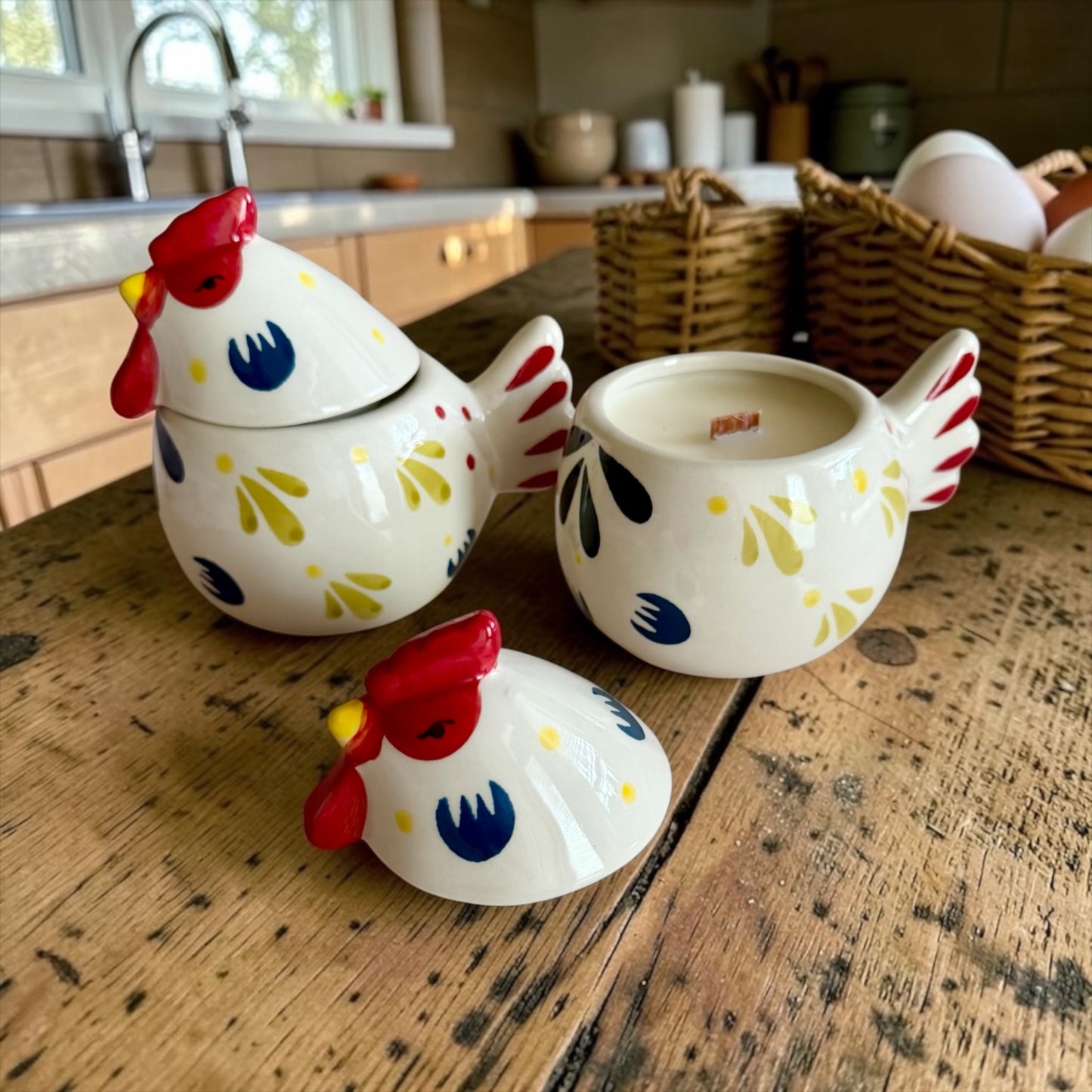 Chicken with lid