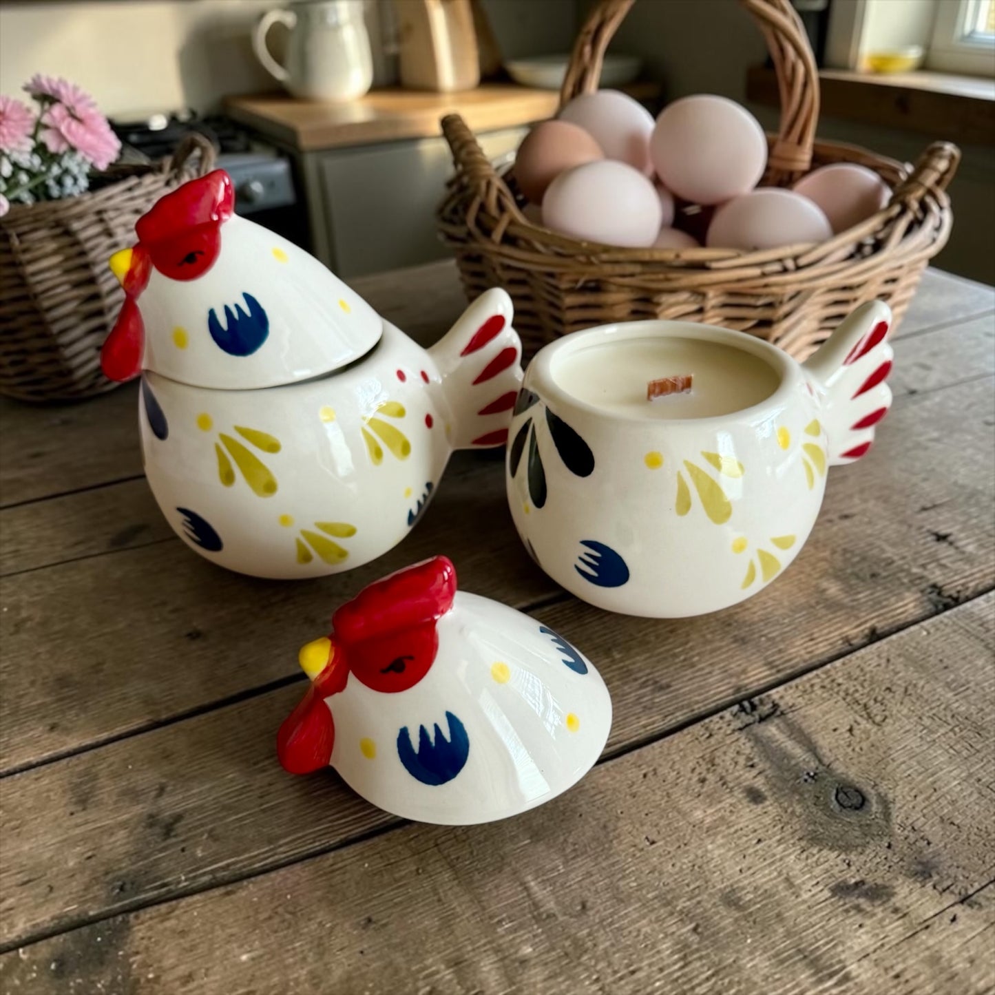 Chicken with lid