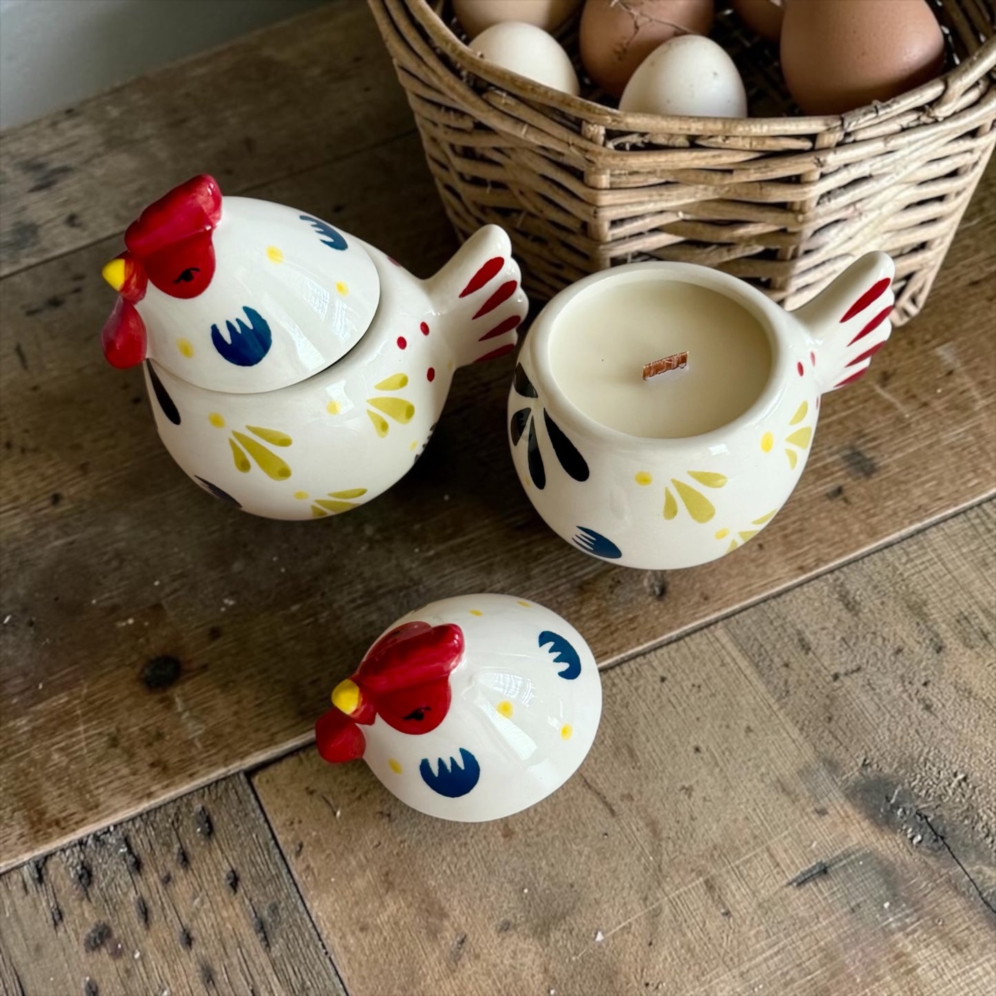 Chicken with lid