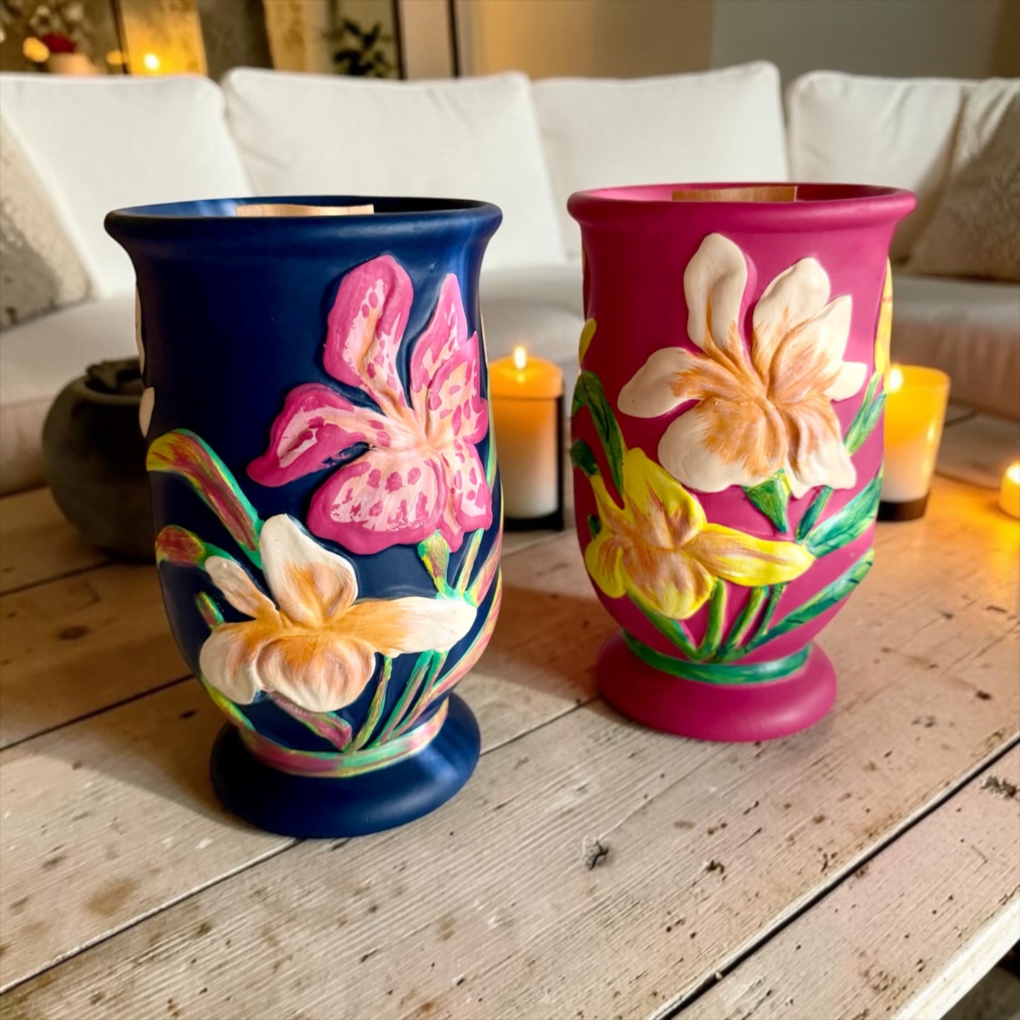 Bright summer flowers